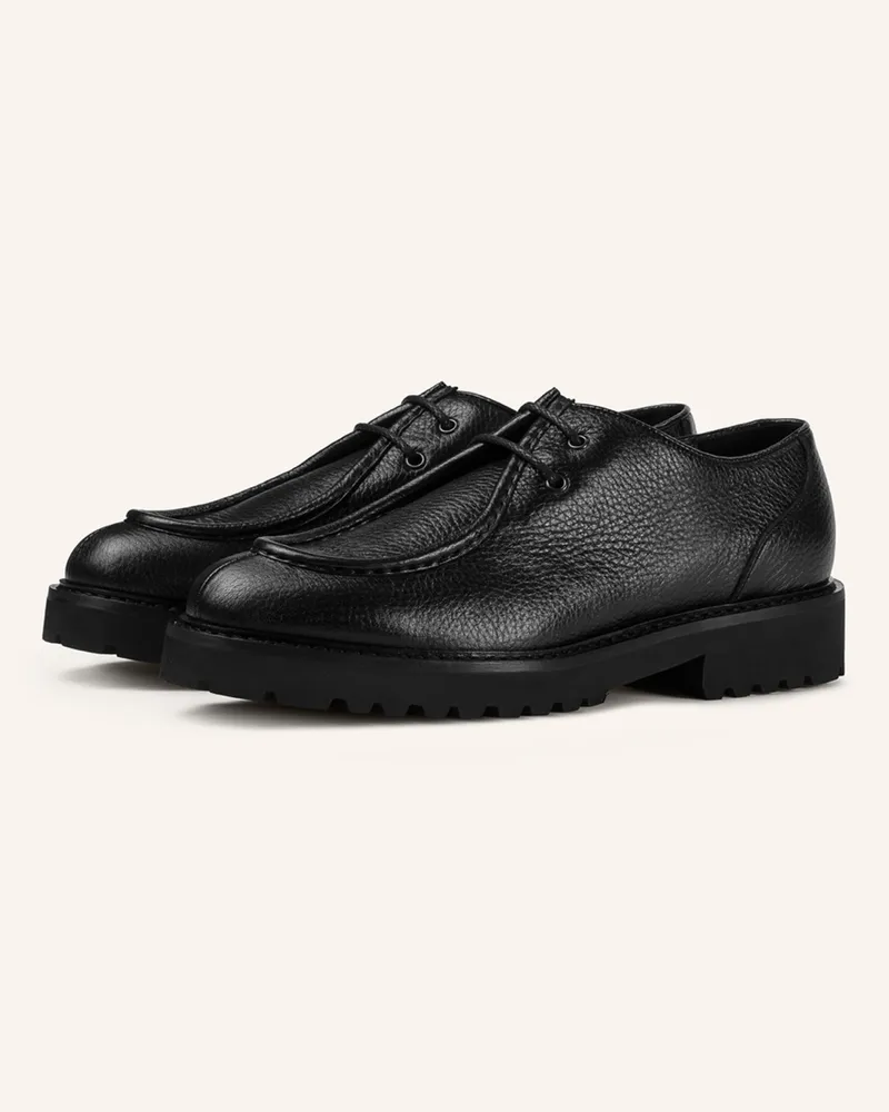 Doucal´s Schnürschuhe Philadelphia schwarz Schwarz