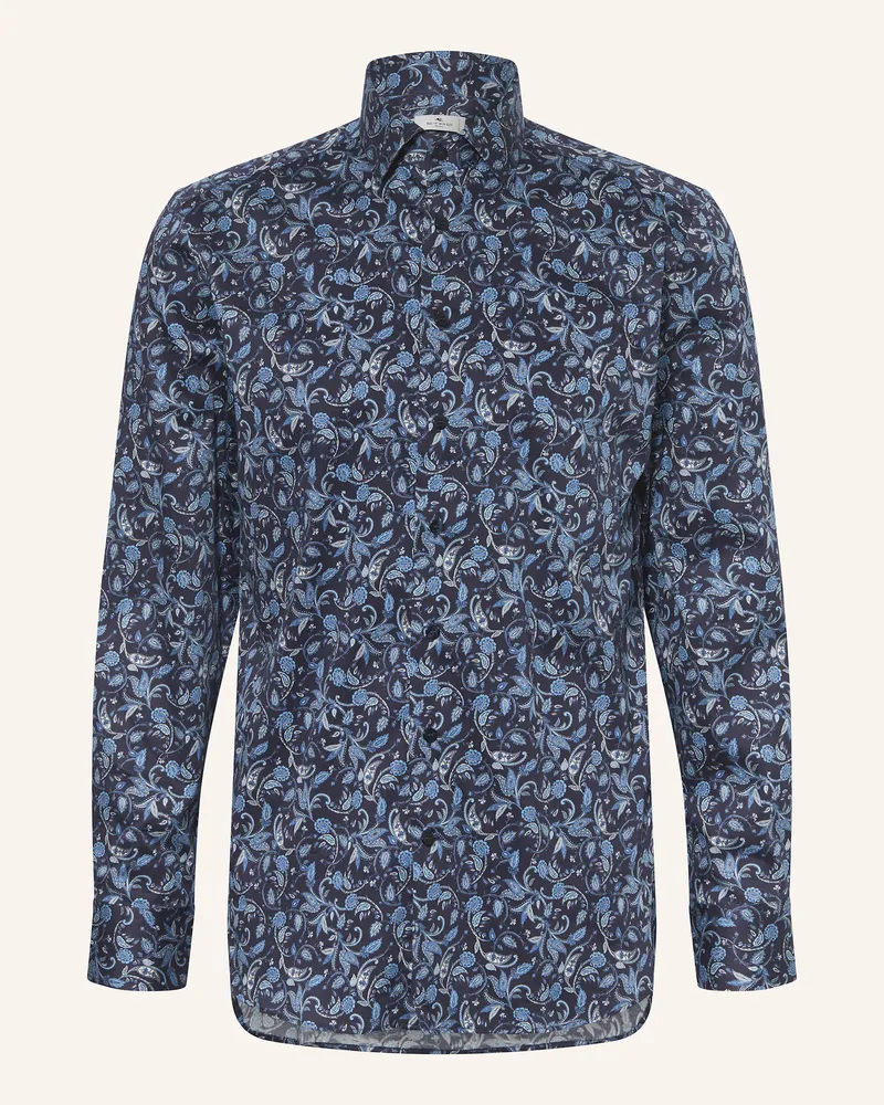 Etro Hemd Regular Fit Hellblau