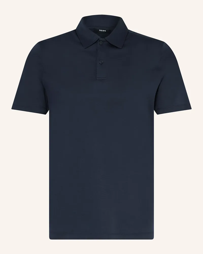 Reiss Jersey-Poloshirt Earl Regular Fit blau Dunkelblau