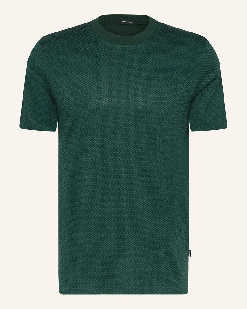 HUGO BOSS T-Shirt THOMPSON Dunkelgrün