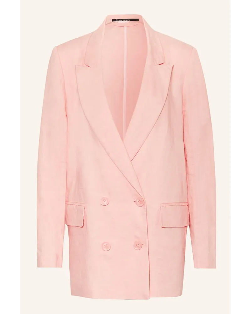 MARC AUREL Leinenblazer Rosa