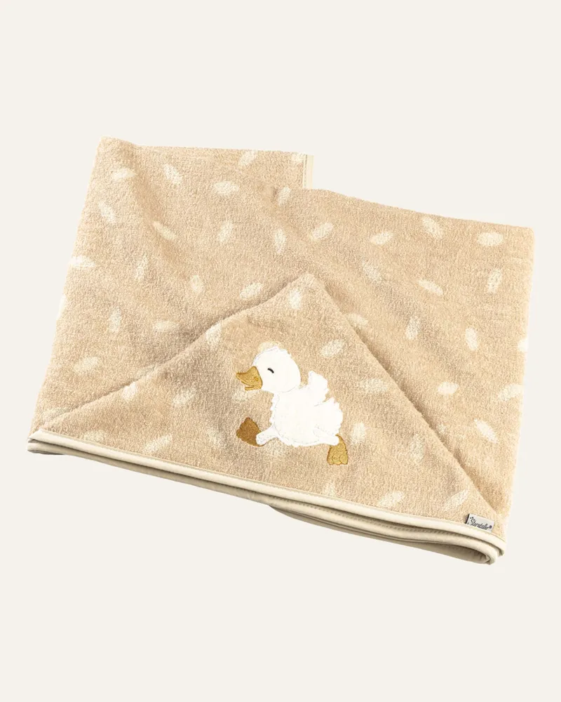 Sterntaler Kapuzenbadetuch 100 x 70 cm Edda Beige