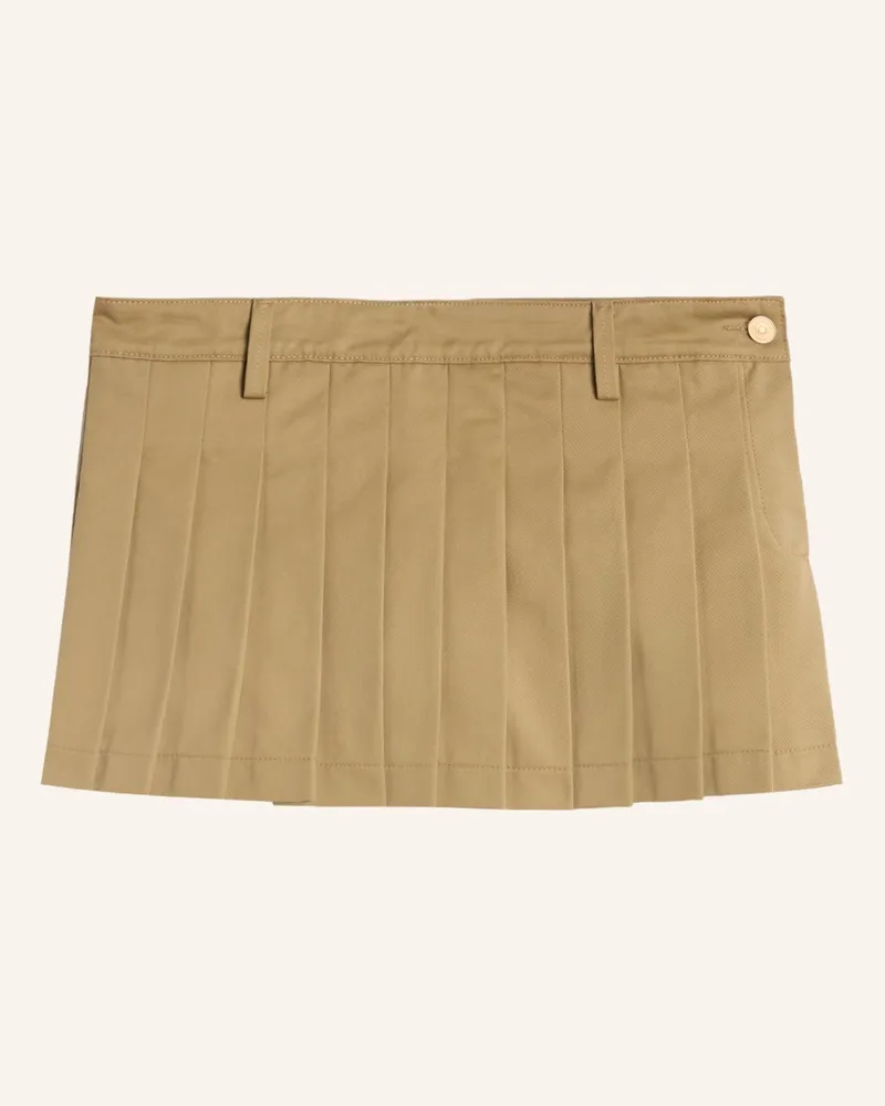7 for all mankind Skirt PLEATED MIDI Beige