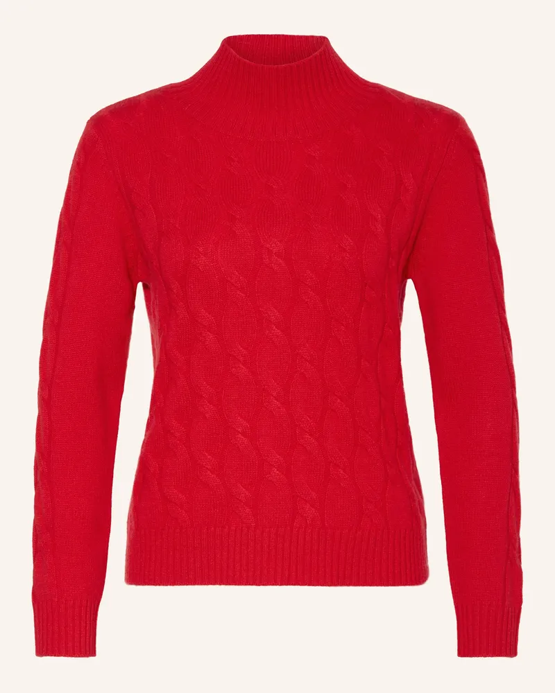 Darling Harbour Pullover mit Cashmere Rot