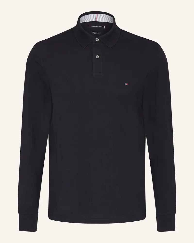 Tommy Hilfiger Piqué-Poloshirt Regular Fit Dunkelblau