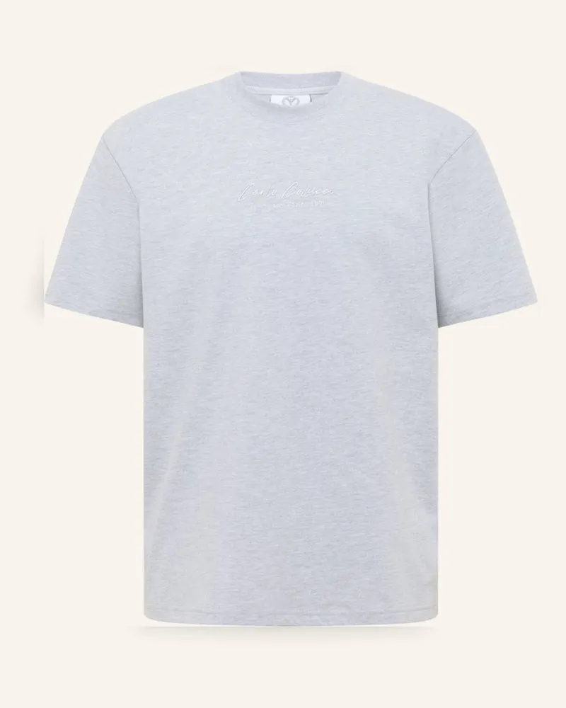 Carlo Colucci Oversized Signature T-Shirt - Legacy Flatz grau Grau