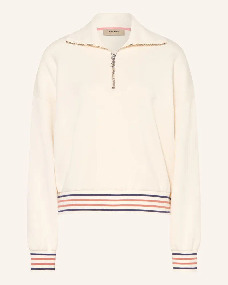 Mos Mosh Sweat-Troyer Mmgeorgia weiss Ecru