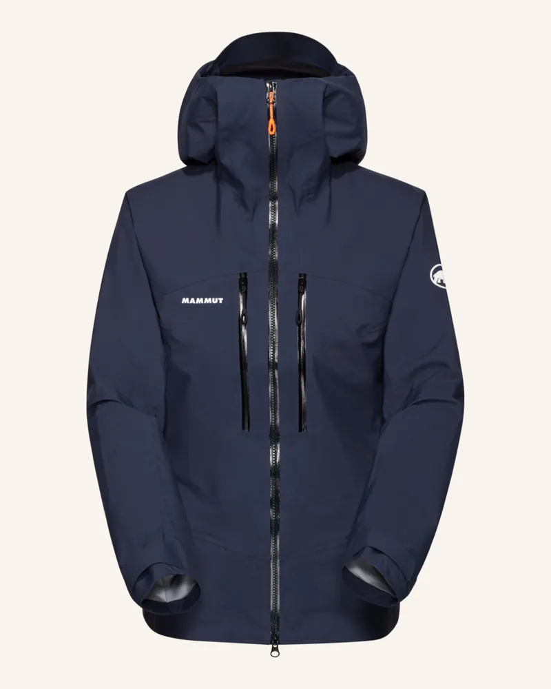 Mammut Hardshelljacke TAISS mit Kapuze Blau