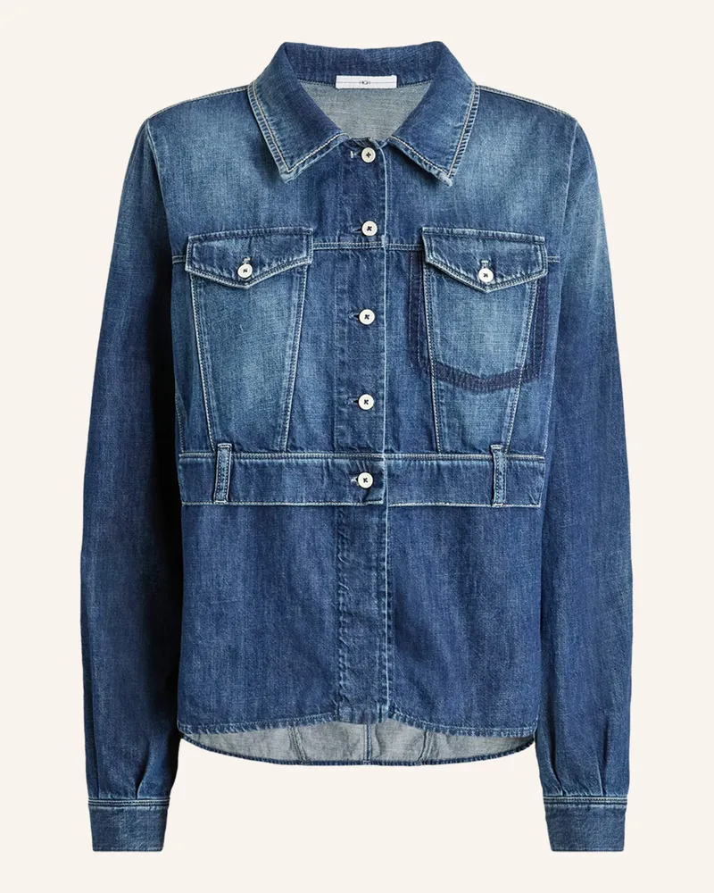 HIGH Jeansbluse Majorette blau Blau