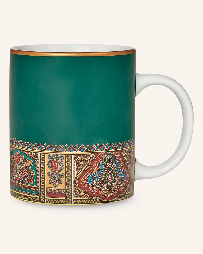 Etro Henkelbecher Dunkelgrün