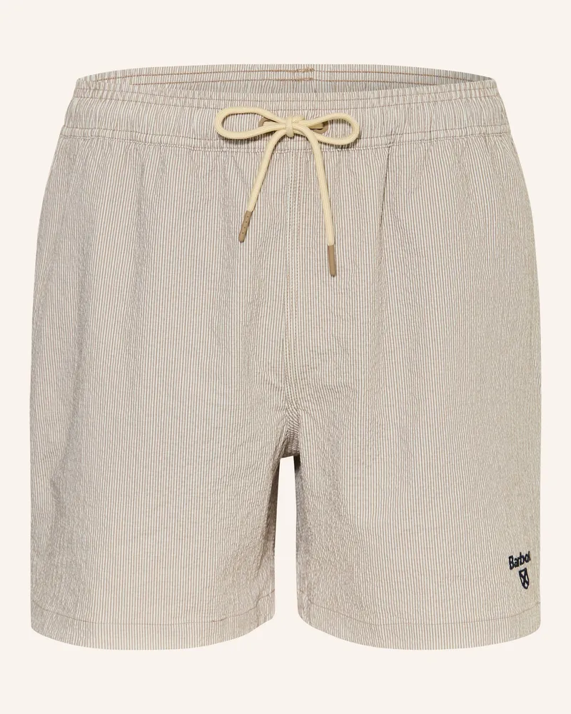 Barbour Badeshorts SOMERSET Beige