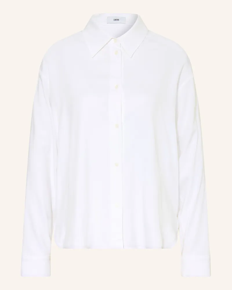 cinque Hemdbluse Citari Aus Jersey weiss Weiss