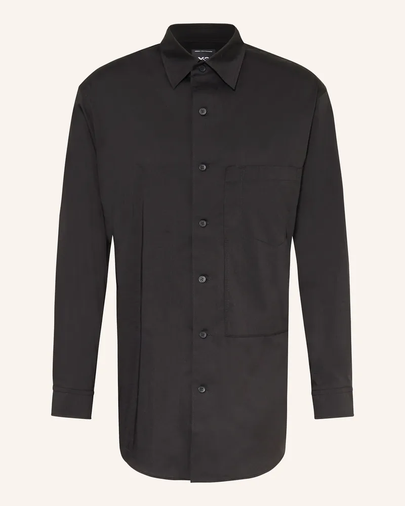 Y-3 Hemd SPORTY Regular Fit Schwarz