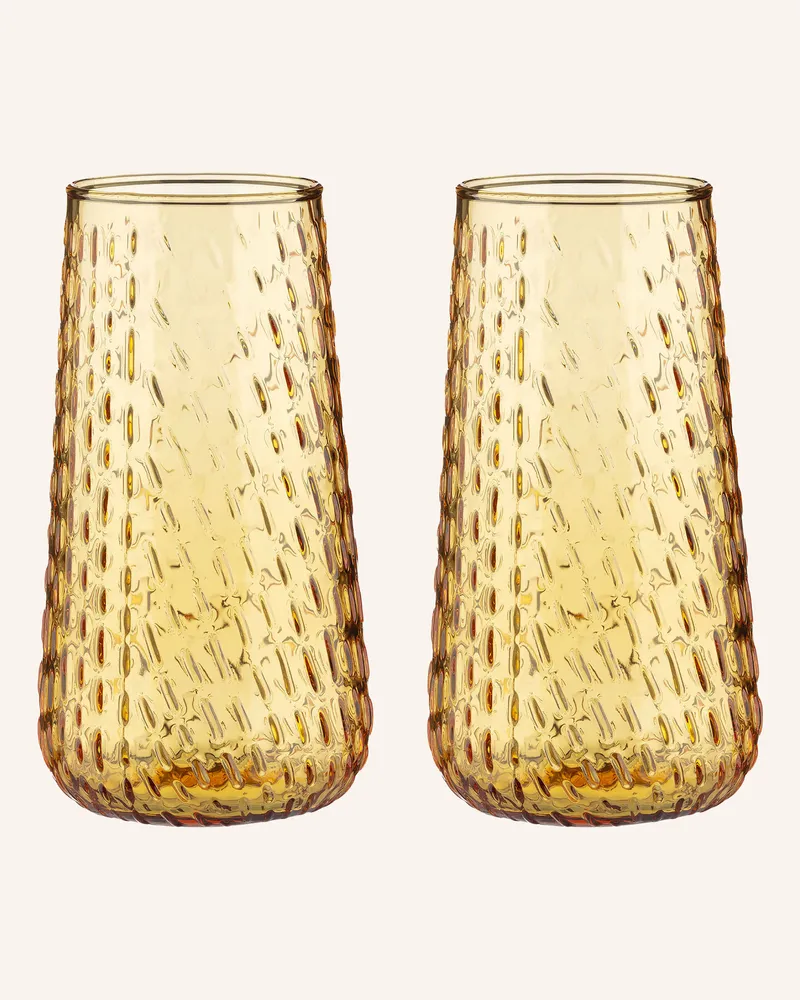 Marimekko 2er-Set Gläser Syksy gelb 200