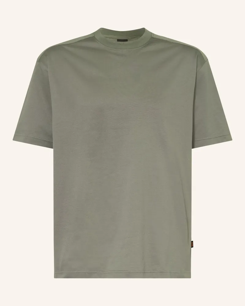 HUGO BOSS T-Shirt Functional gruen Khaki