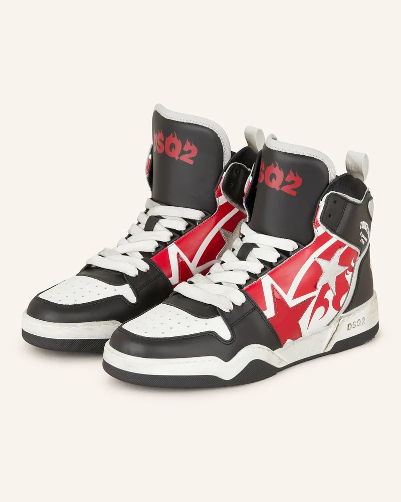 Dsquared2 Sneaker SPIKER Schwarz