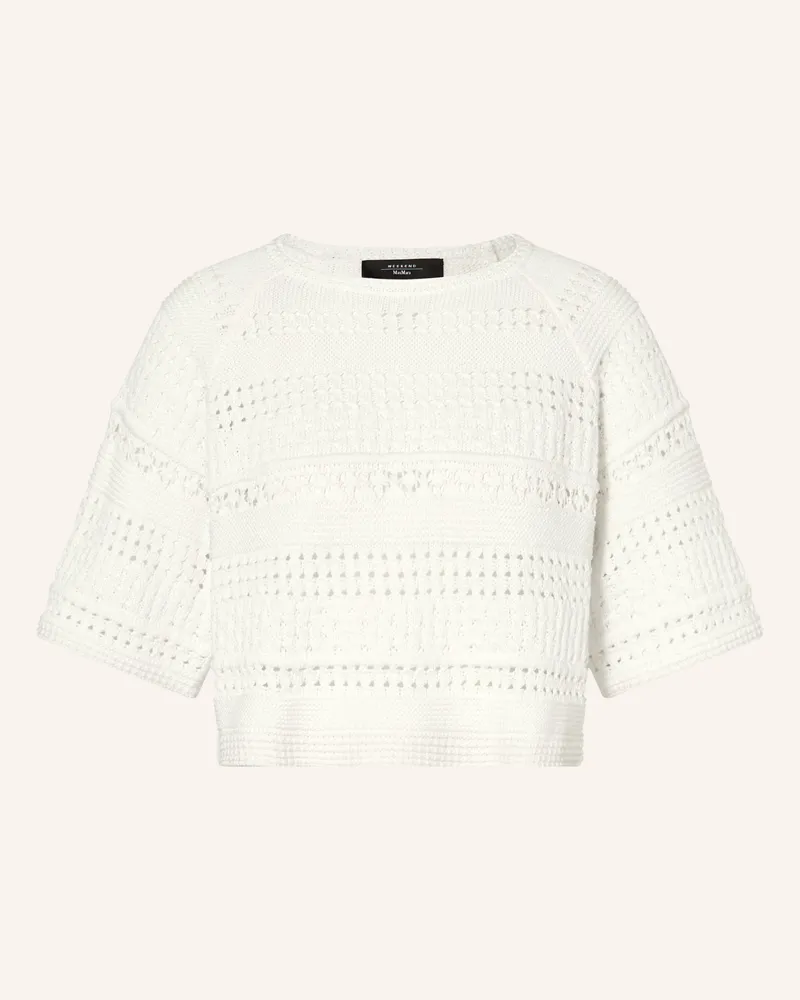 Max Mara Strickshirt Iorche weiss Creme