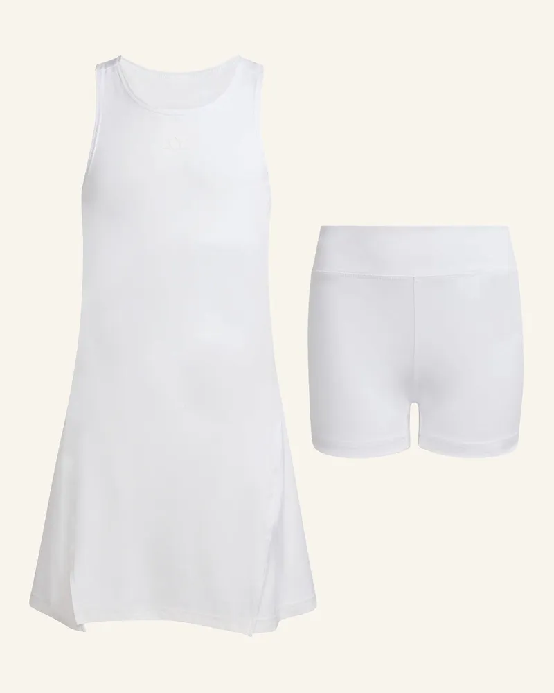 adidas Girls Club Tennis Climacool Kleid weiss Weiss