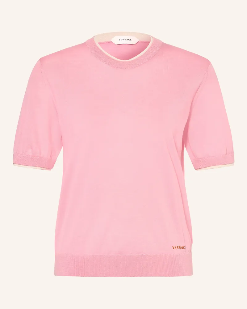 Versace Strickshirt rosa Rosa