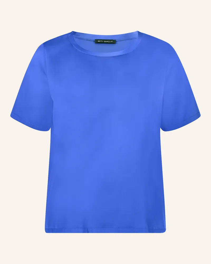 Betty Barclay Blusenshirt Aus Satin blau Blau