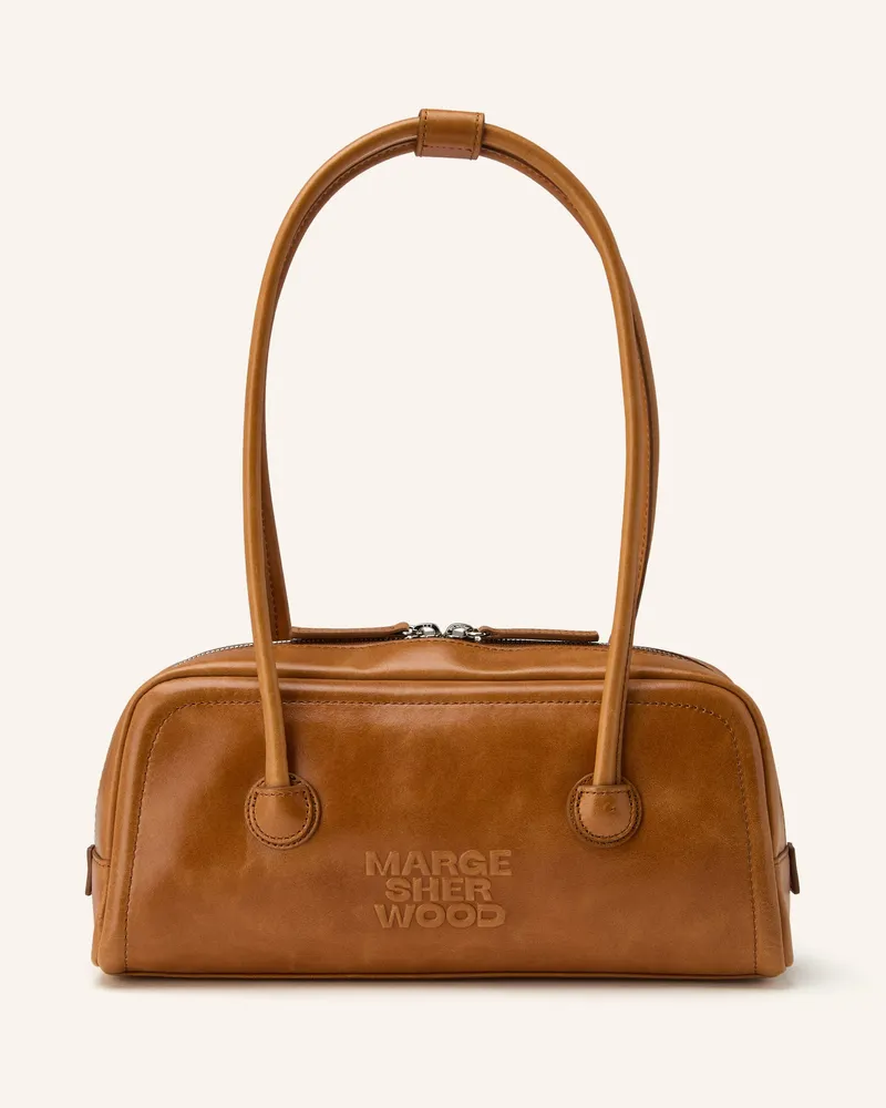 Marge Sherwood Schultertasche SOFT BOSTON Cognac