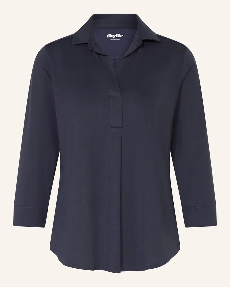 Thylie Blusenshirt LOLA mit 3/4-Arm Dunkelblau