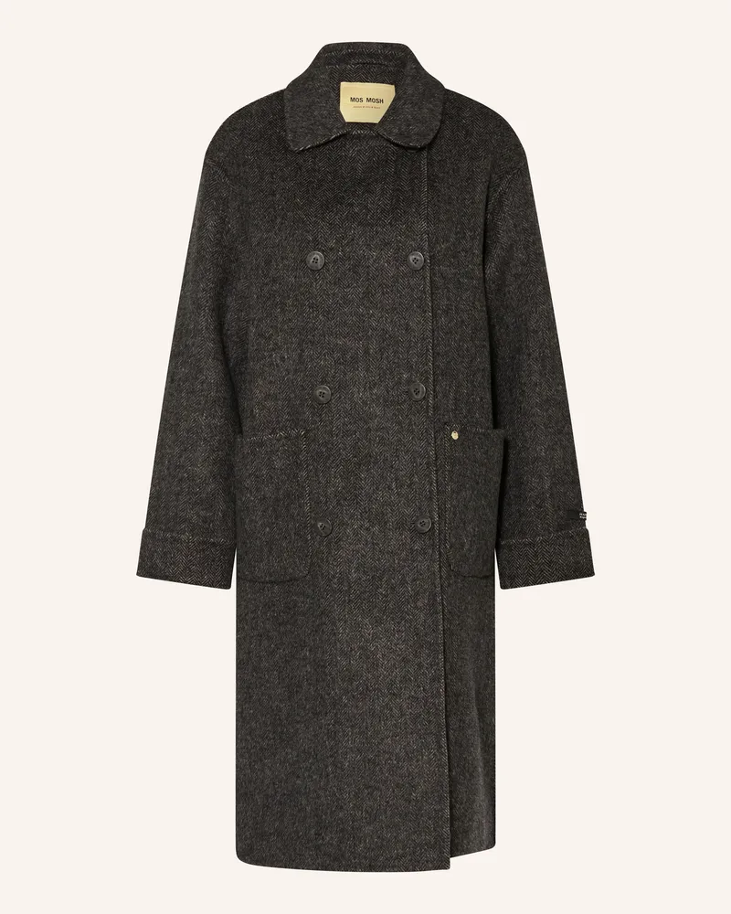 Mos Mosh Wollmantel MMLUCCA BARKLEY Dunkelgrau