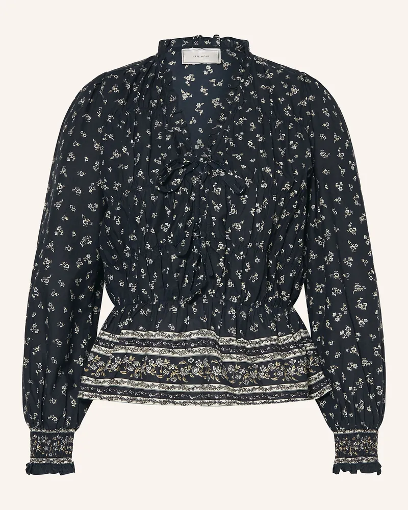 Neo Noir Blusenshirt ORA Dunkelblau