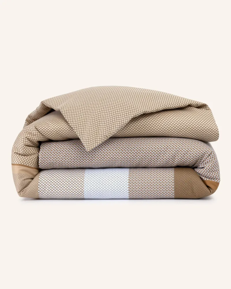 HUGO BOSS Bettwäsche Set Logan braun Camel