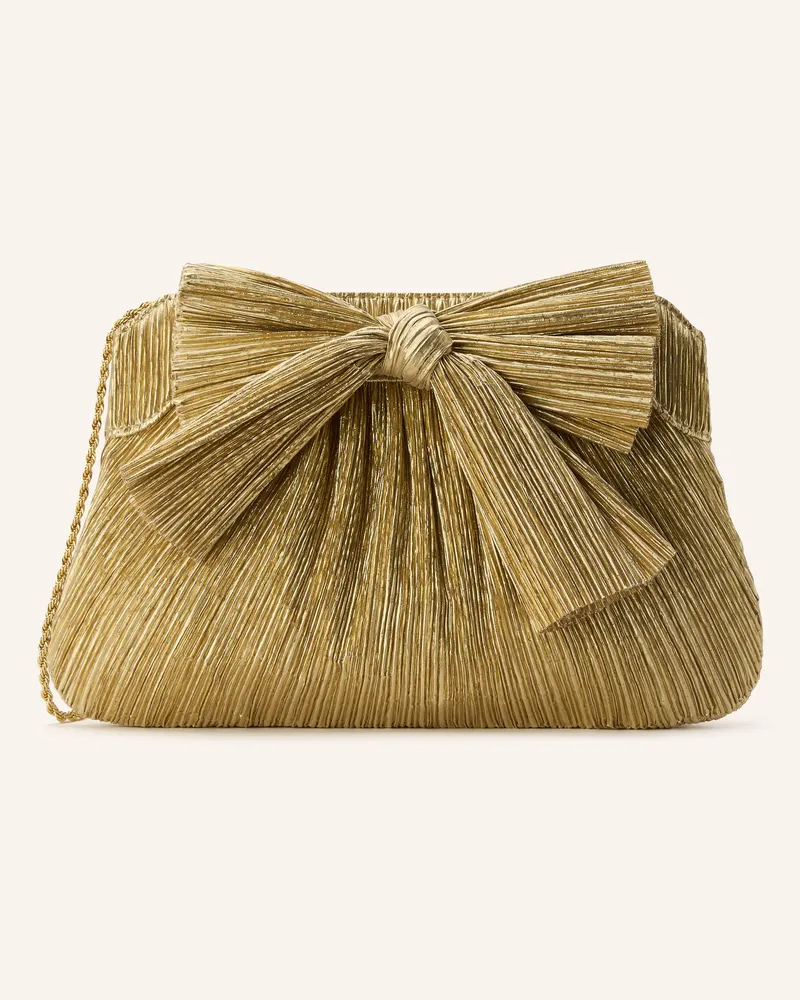 Loeffler Randall Clutch RAYNE Gold