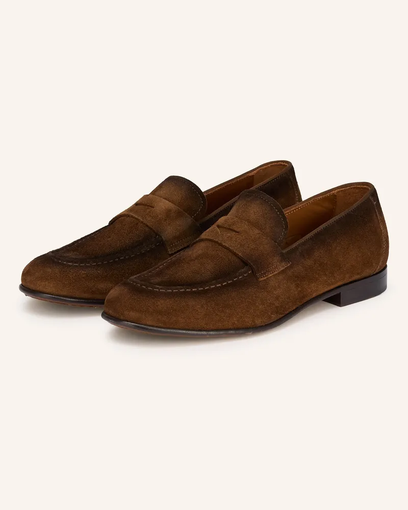 paul Penny-Loafer CROSTA Dunkelbraun