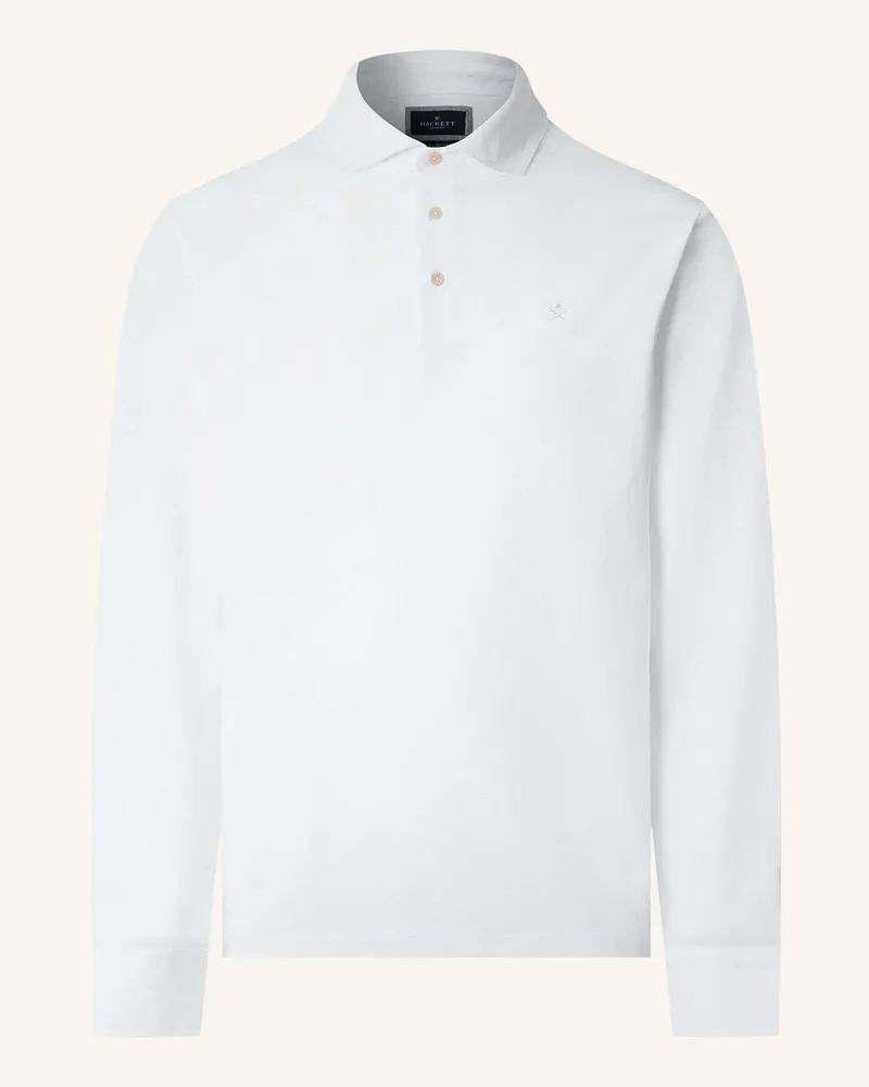 Hackett Poloshirt PIMA COTTON POLO LS Weiss
