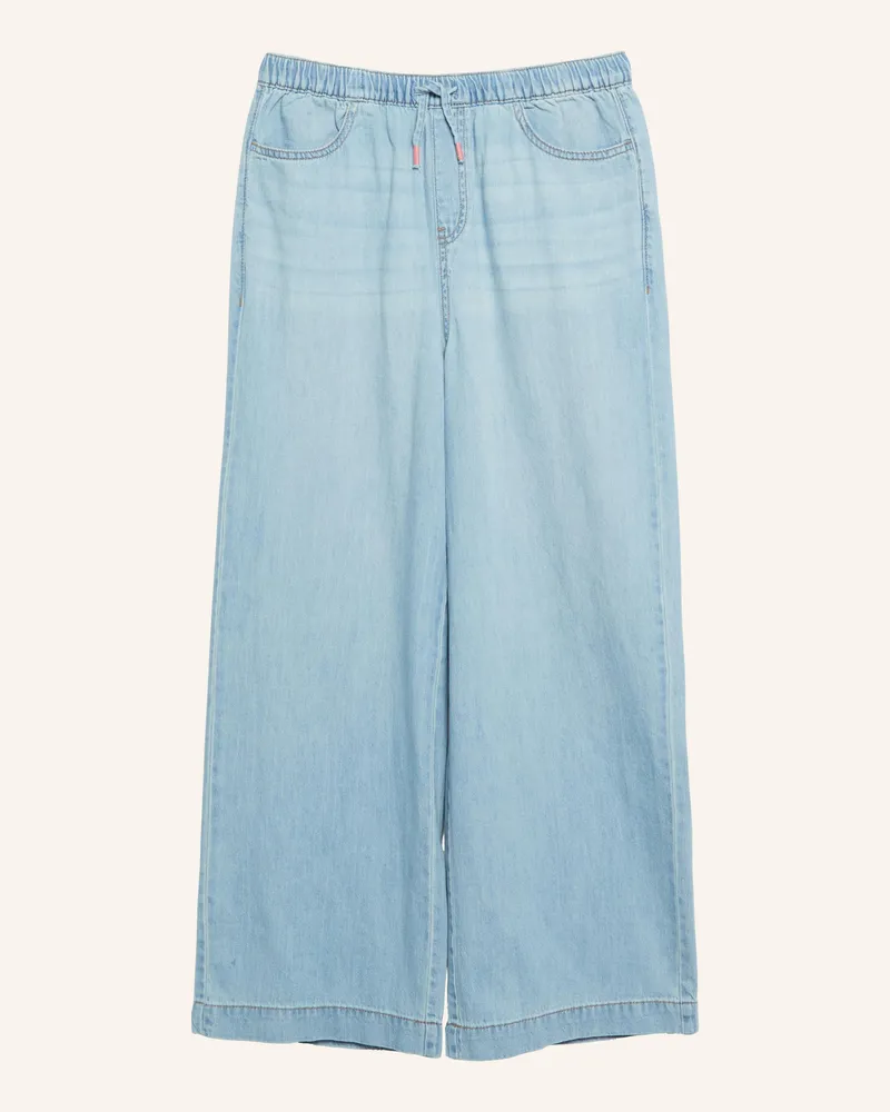 S.Oliver Jeans-Hose Wide Leg blau 