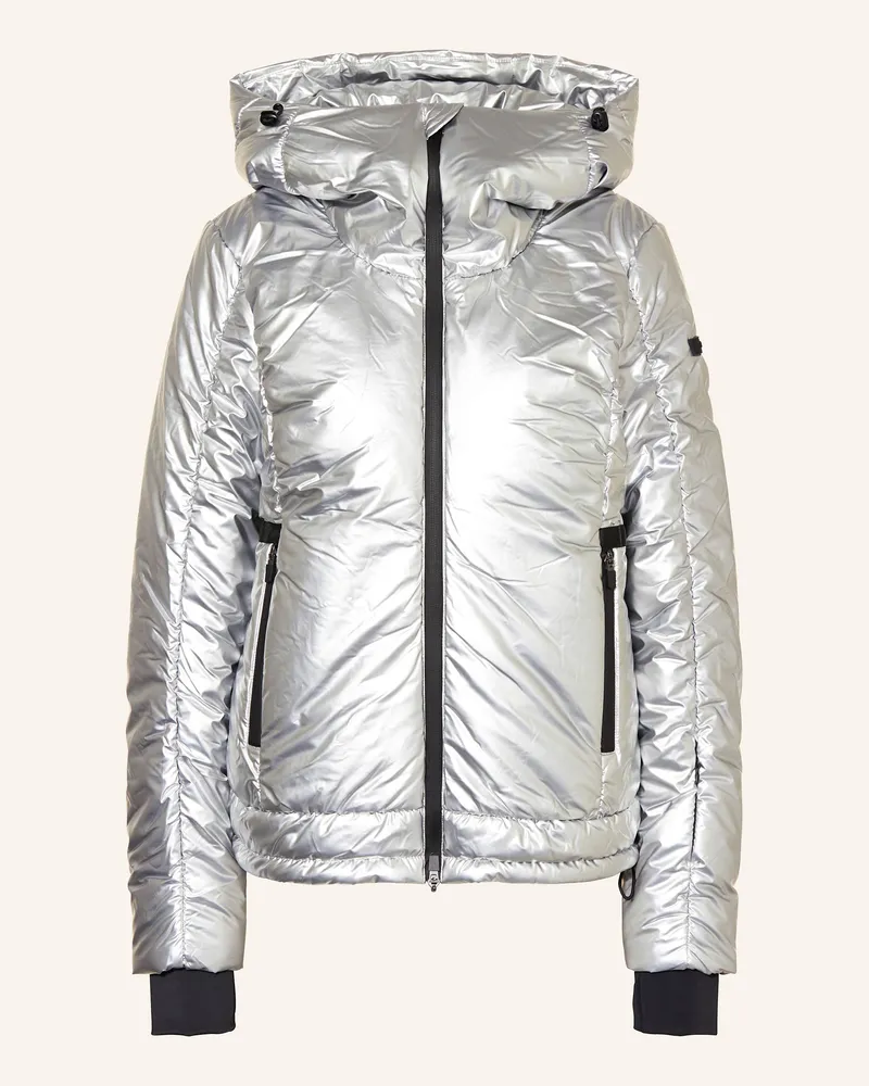 Mrs & HUGS Skijacke silber Silber