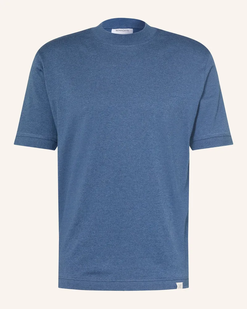 Nowadays T-Shirt blau Blau