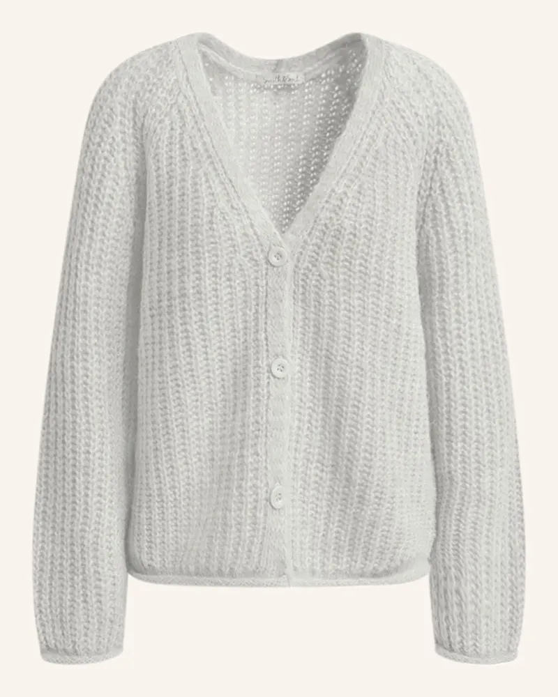 Smith & Soul Strickjacke Hellgrau