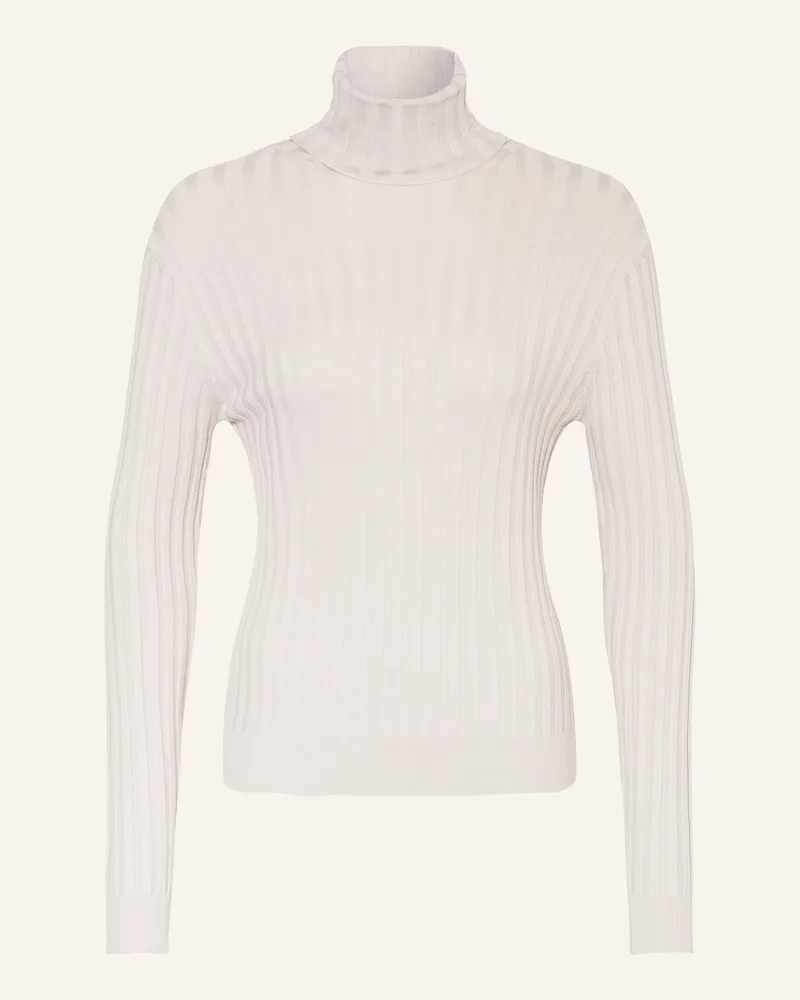 Darling Harbour Rollkragenpullover Salzweiß