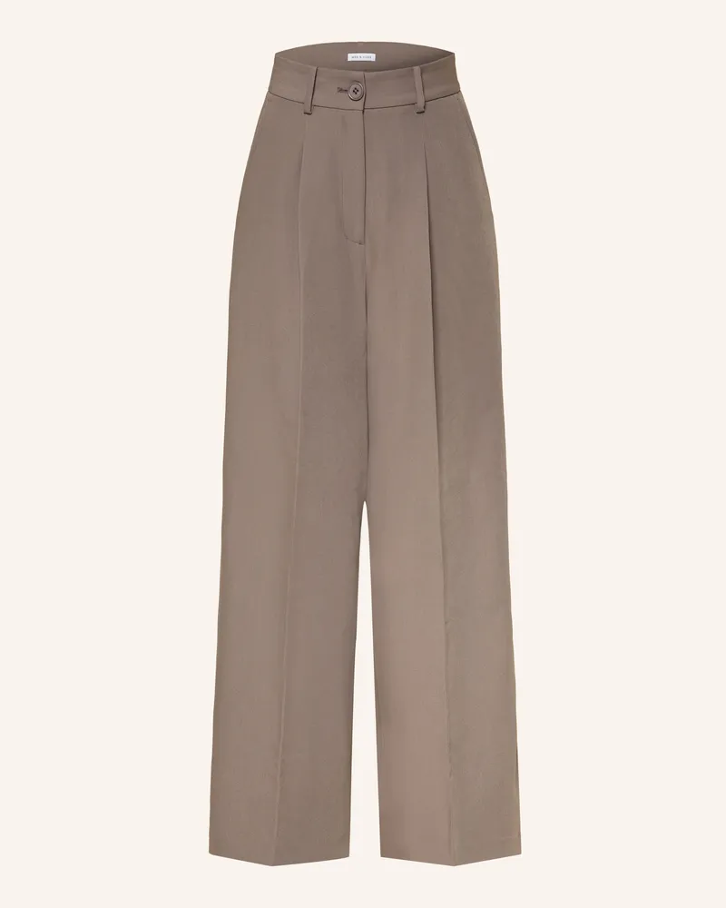 Mrs & HUGS Marlenehose Khaki