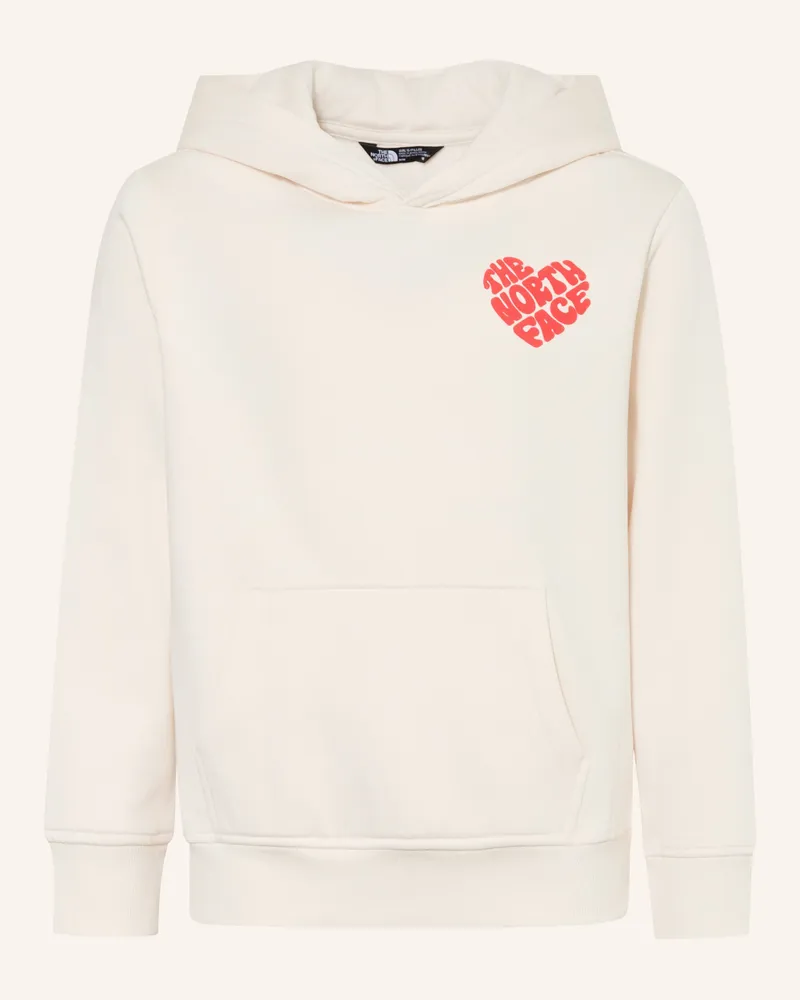 The North Face Hoodie weiss Creme