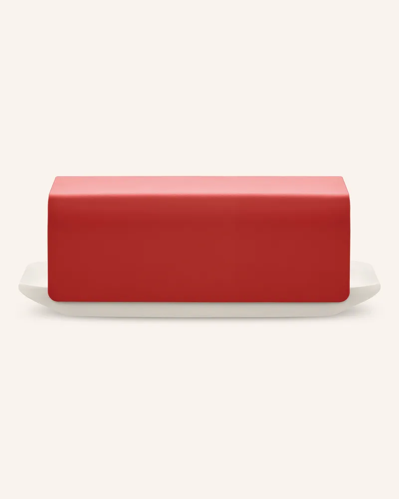 Alessi Butterdose MATTINA Rot