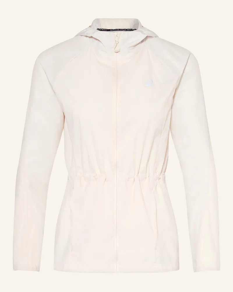 Asics Laufjacke ROAD Creme