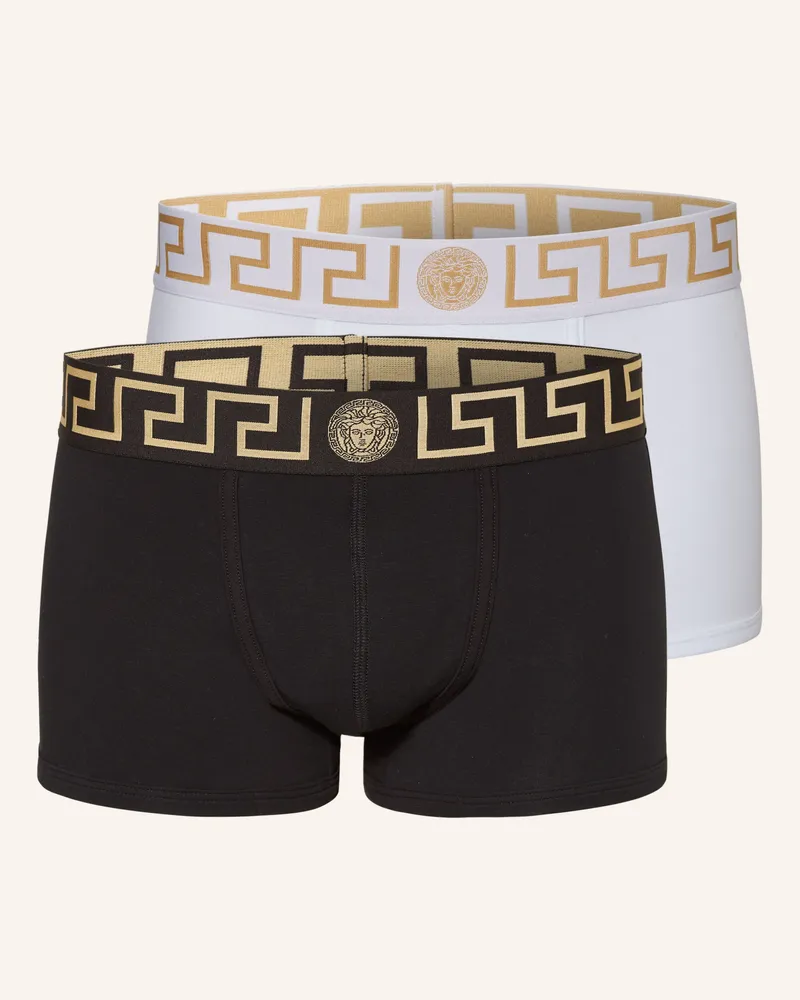 Versace 2er-Pack Boxershorts Schwarz