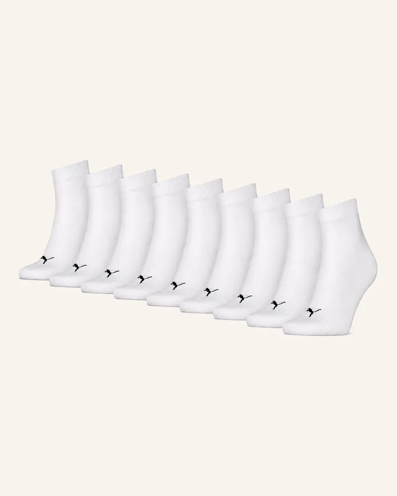 Puma Socken Quarter 9-Pack weiss Weiss