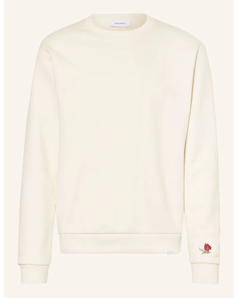 LES DEUX Sweatshirt BERNARD Weiss