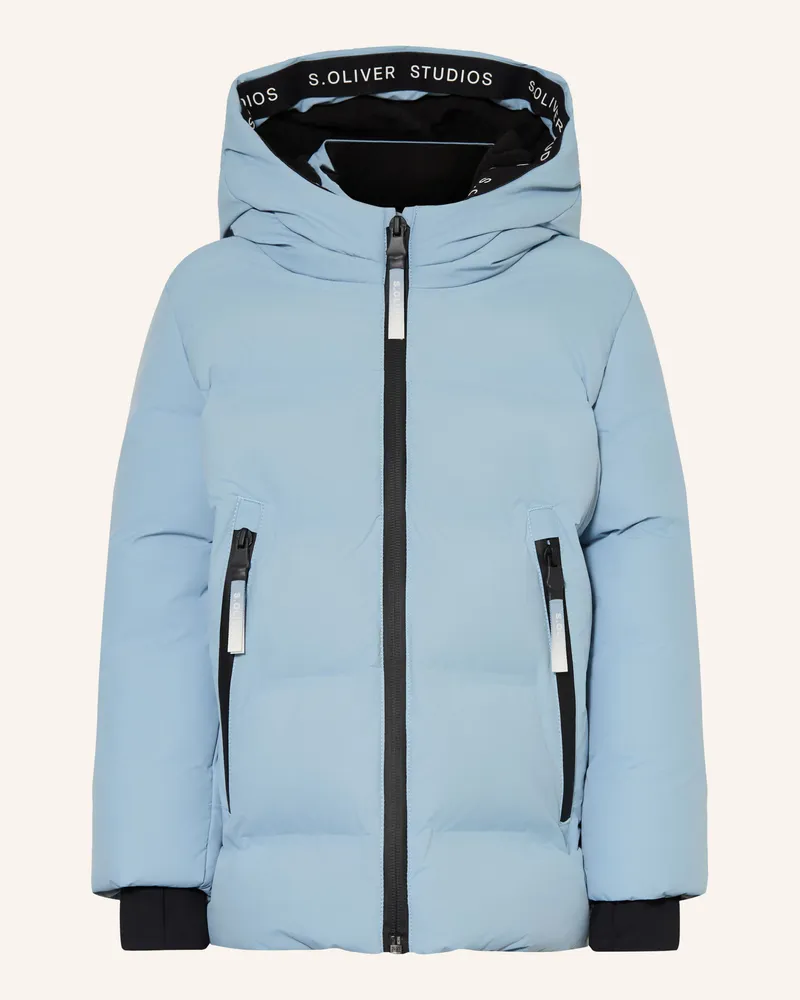 S.Oliver Steppjacke blau Hellblau