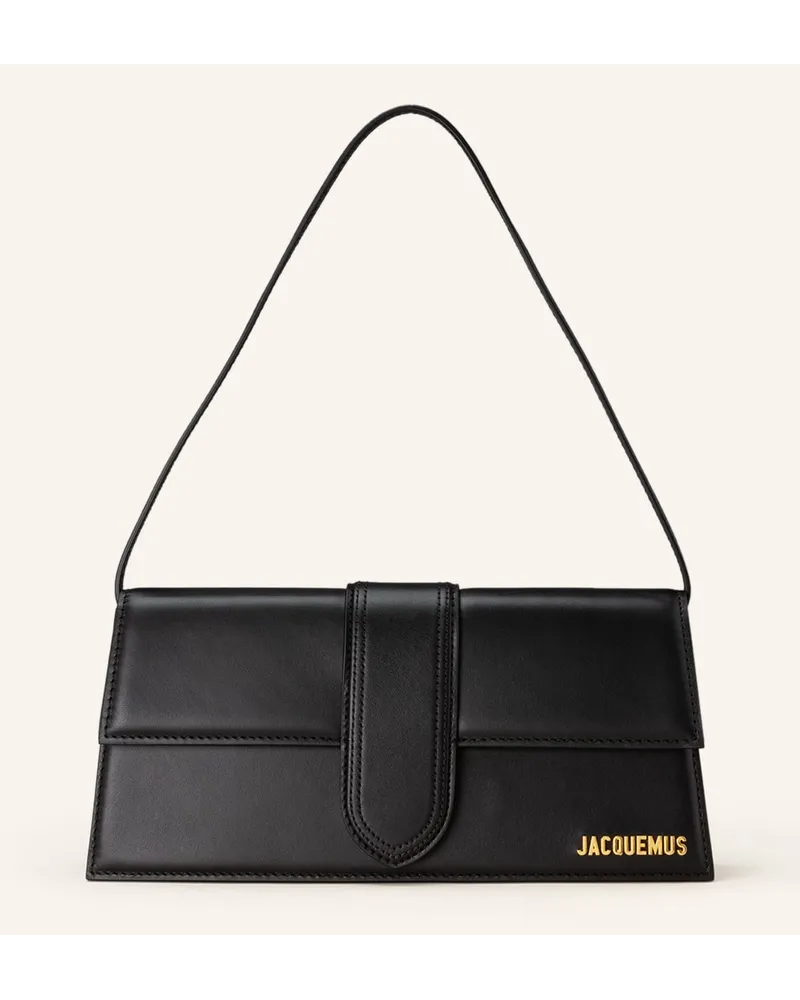 Jacquemus Schultertasche LE BAMBINO LONG Schwarz