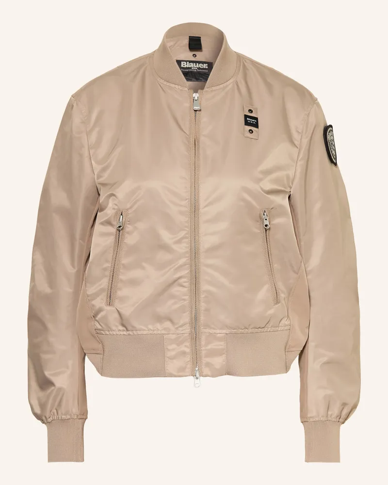 Blauer Blouson LAURIE Beige