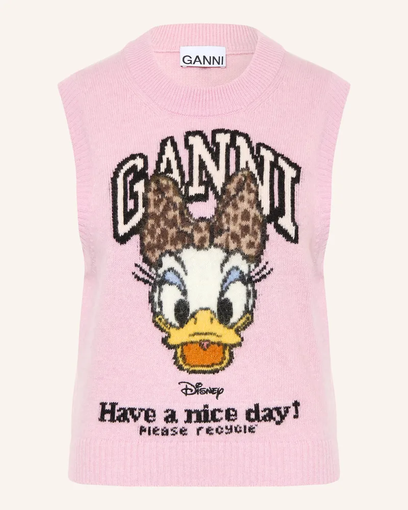 Ganni Pullunder rosa Altrosa