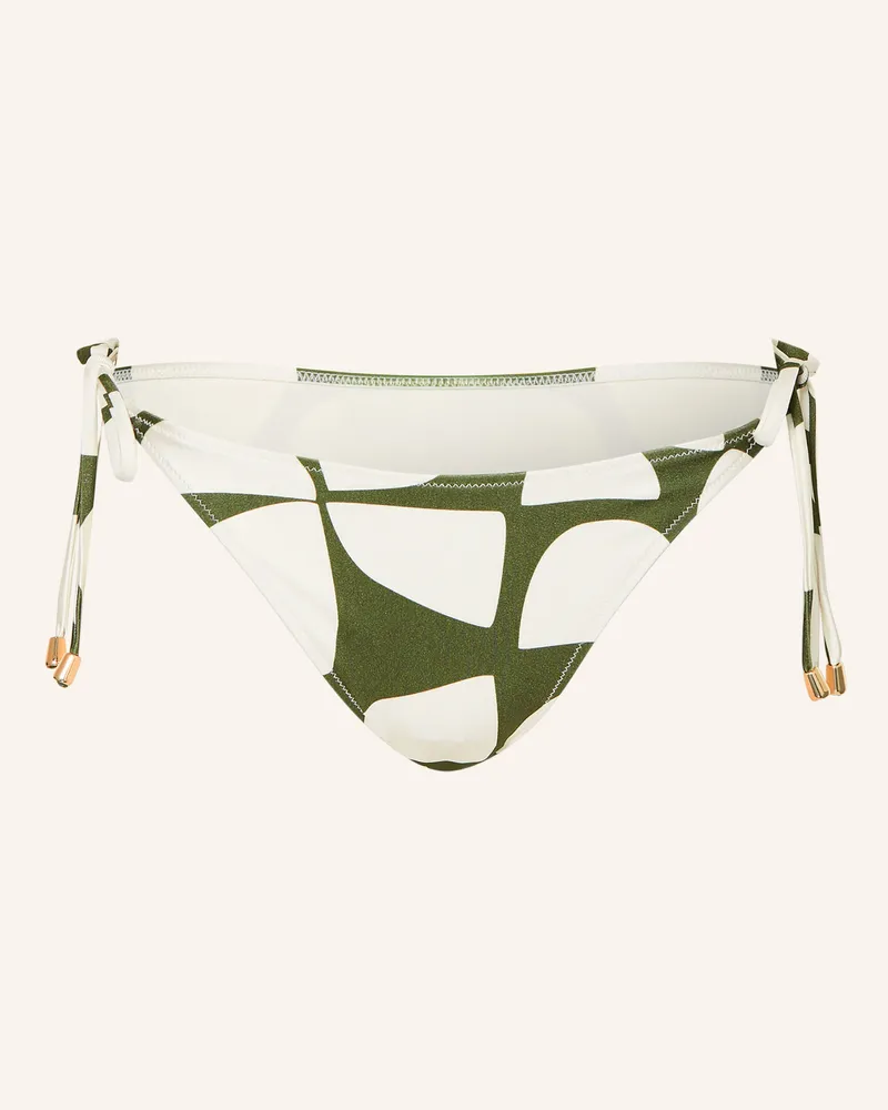 Mrs & HUGS Triangel-Bikini-Hose gruen Oliv