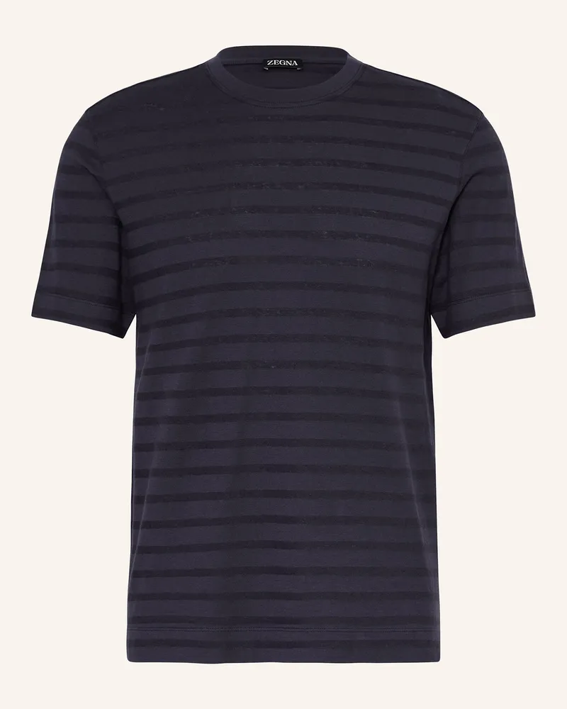 Ermenegildo Zegna T-Shirt Dunkelblau